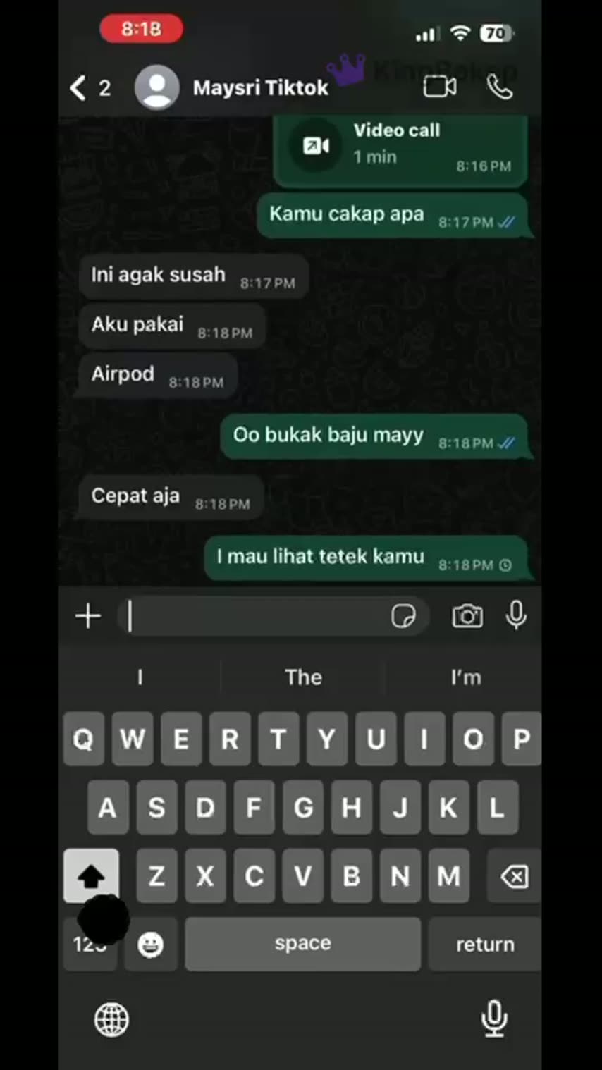 Mayasari Selebgram Tokbrut Skandal VCS