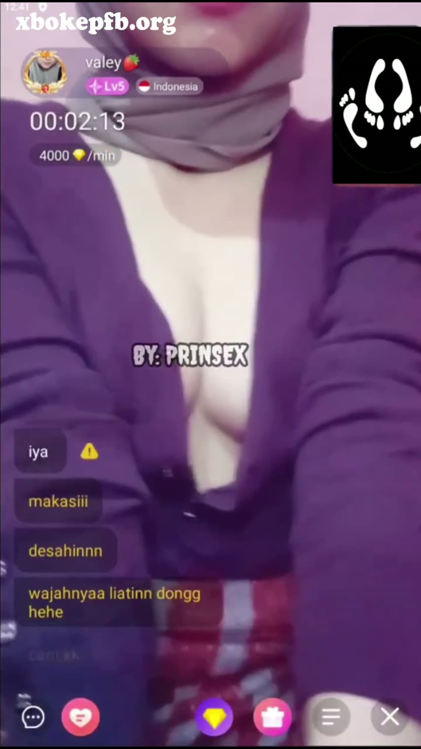 Valey Cewek Jilbab Cantik VCS Colmek Dan Pamer Puting